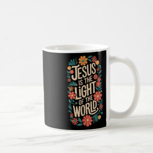 Jesus ist das Licht religiöser Christlich Kaffeetasse