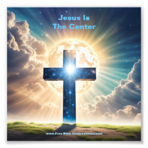 Jesus ist das zentrale Foto