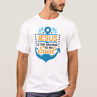 Jesus ist der Anker Christlich T-Shirt