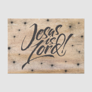 Jesus ist der Christliche Weihnachtswald Christi B Seidenpapier