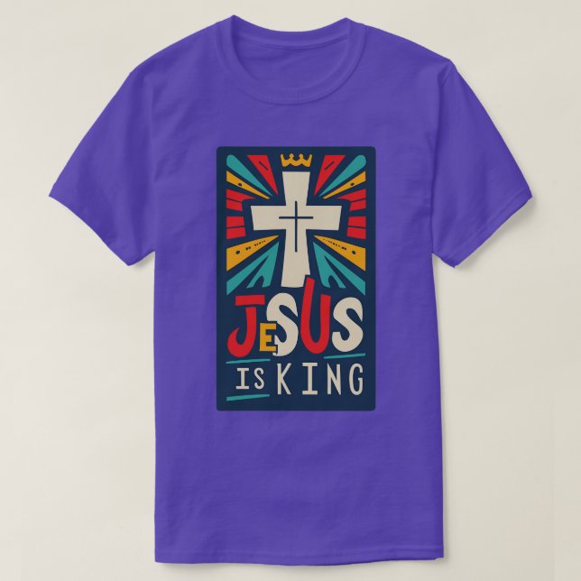 Jesus ist der Christliche Zitat 1 T-Shirt (Design vorne)