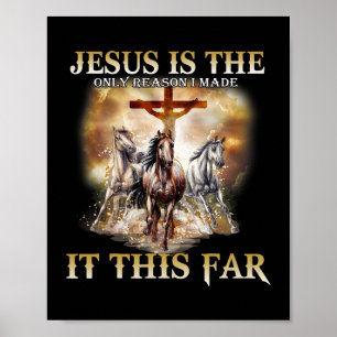 Jesus ist der einzige Grund, warum ich es dieses f Poster
