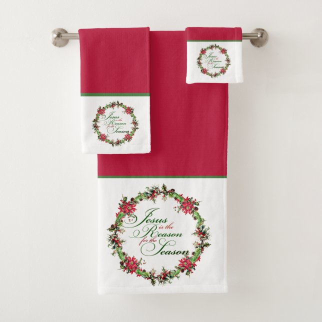 Jesus ist der Grund, Badehandtuch Set (Insitu)