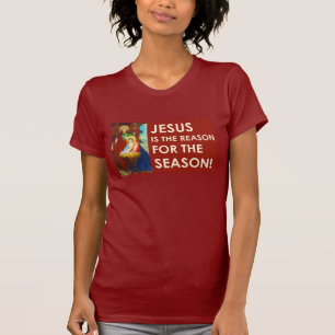 Jesus ist der Grund für das Jahreszeit-Weihnachten T-Shirt