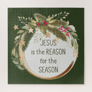 Jesus ist der Grund für das Weihnachtsangebot der  Puzzle