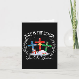 Jesus ist der Grund für den Christlichen Glauben d Karte
