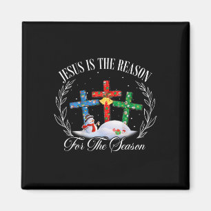 Jesus ist der Grund für den Christlichen Glauben d Magnet
