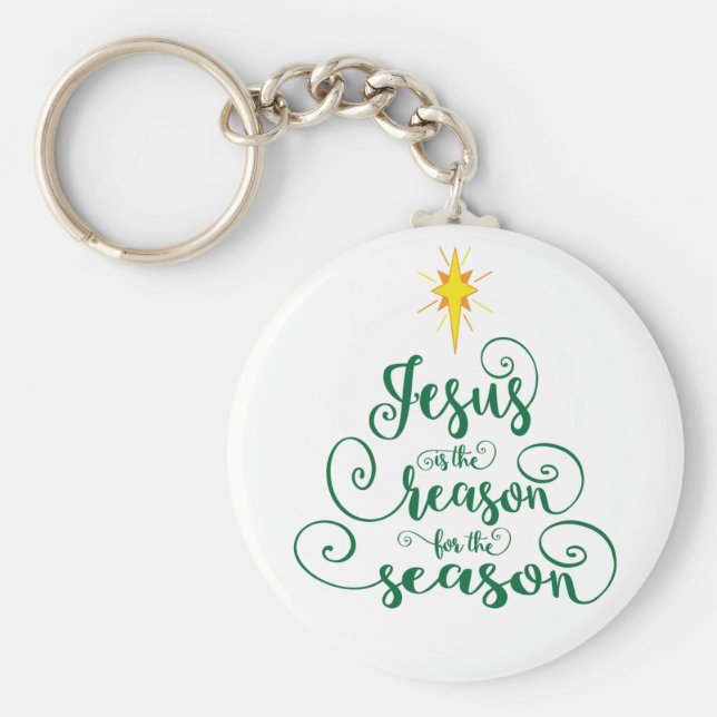 Jesus ist der Grund für den Schlüsselanhänger der  (Vorne)