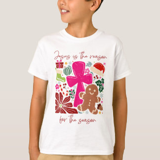 Jesus ist der Grund für den T - Shirt des Jungen d