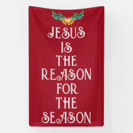 JESUS IST DER GRUND FÜR DEN TÜR-BANNER BANNER