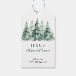 Jesus ist der Grund für den Weihnachtsbaum der Jah Geschenkanhänger