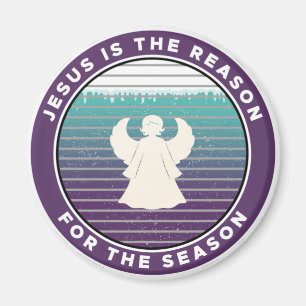 Jesus ist der Grund für den Weihnachtsgel der Jahr Magnet
