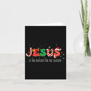 Jesus ist der Grund für die christliche Glaubenssa Karte