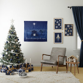 Jesus ist der Grund für die Geburt Wandteppich