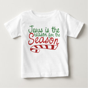 Jesus ist der Grund für die Jahreszeit Baby T-shirt