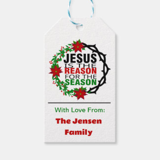Jesus ist der Grund für die Jahreszeit Geschenkanhänger