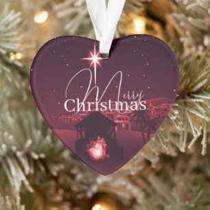 Jesus ist der Grund für die Krippe Ornament