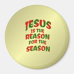 Jesus ist der Grund für die Saisonmagnete Magnet