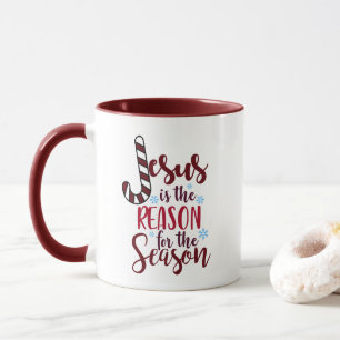 Jesus ist der Grund für die Season Religiöse Tasse