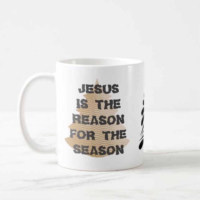 JESUS IST DER GRUND FÜR DIE TASSE DER SAISON (Links)