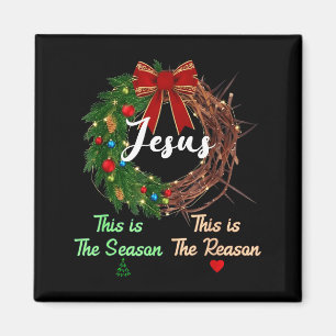 Jesus ist der Grund für die Weihnachtszeit Christl Magnet