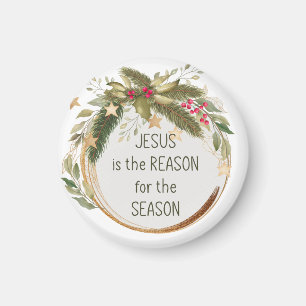 Jesus ist der Grund für die Weihnachtszeit Magnet