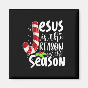 Jesus ist der Grund für die Weihnachtszeit Xmas  Magnet