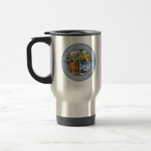 Jesus ist der Grund für jede Jahreszeit - Reisemug Reisebecher
