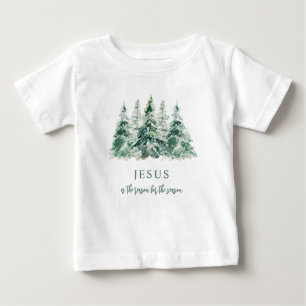 Jesus ist der Grund für Weihnachten der Jahreszeit Baby T-shirt