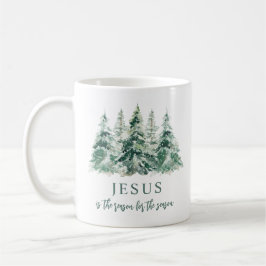 Jesus ist der Grund für Weihnachten der Jahreszeit Kaffeetasse