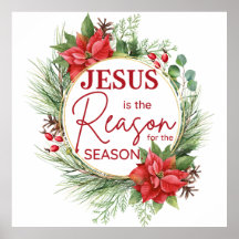 Jesus ist der Grund für Weihnachten der Jahreszeit