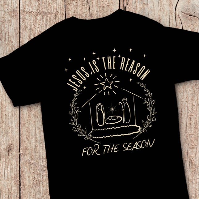 Jesus ist der Grund für Weihnachten der Jahreszeit T-Shirt (Von Creator hochgeladen)
