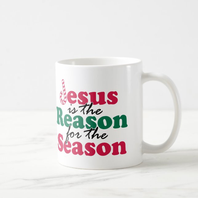 Jesus ist der Grund Tasse (Rechts)
