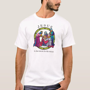 Jesus ist der Grund während der Jahreszeit T-Shirt