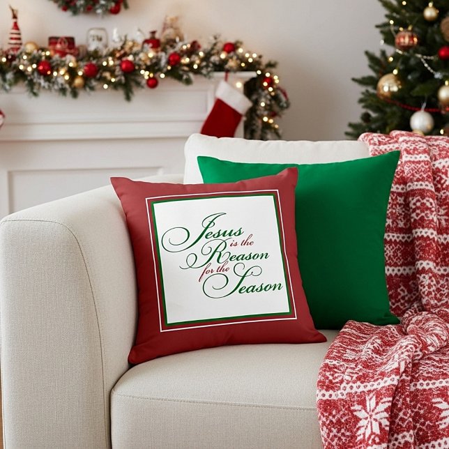 Jesus ist der Grund, warum werfen Kissen (Von Creator hochgeladen)