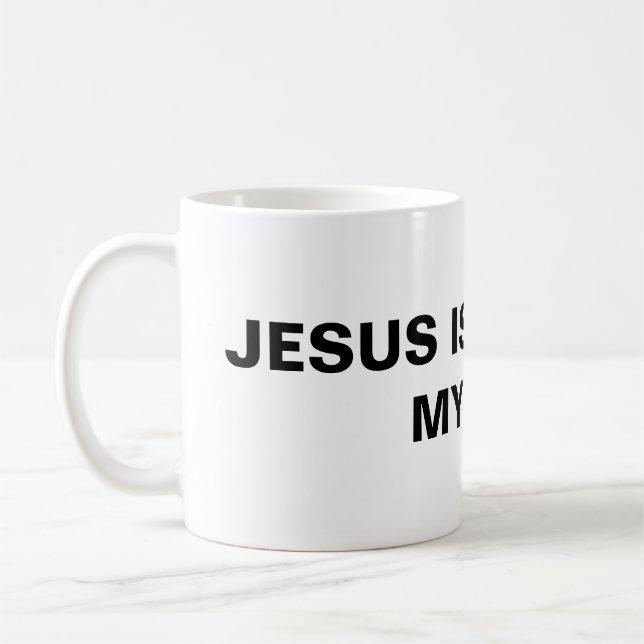 "Jesus ist der Herr meines Lebens" klassische Tass Tasse (Links)