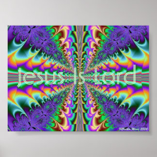 Jesus ist der Herr Poster