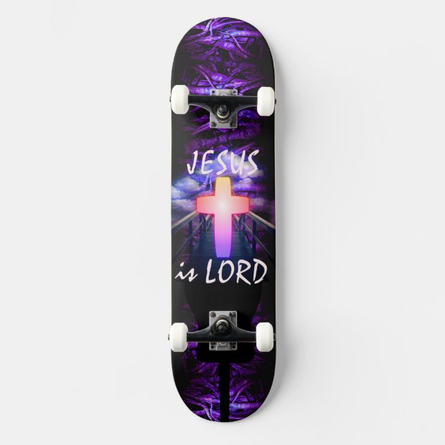 Jesus ist der Herr Skateboard (Vorderseite)
