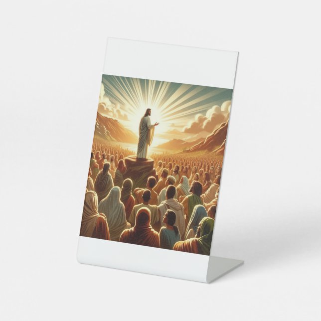Jesus ist der Herr. Sockelschild (Vorderseite)