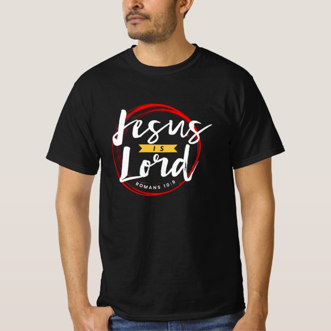 Jesus ist der Herr T-Shirt (Vorderseite)