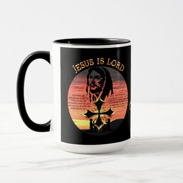 Jesus ist der Herr Tasse (Links)