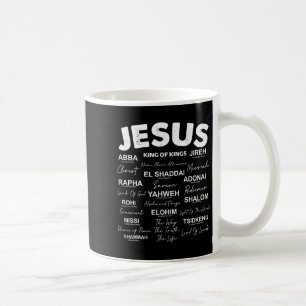 Jesus ist der König Gottes, der hebräische Jesus C Kaffeetasse