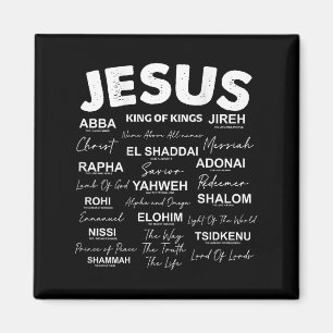 Jesus ist der König Gottes, der hebräische Jesus C Magnet