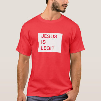 Jesus ist der legendäre T - Shirt