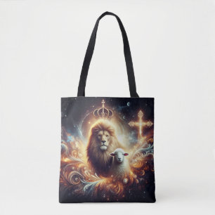 Jesus ist der Löwe und das Lamm