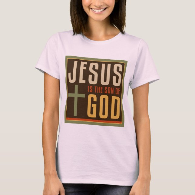 Jesus ist der Sohn Gottes T-Shirt (Vorderseite)