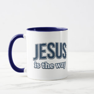 JESUS ist der Weg - Christlich Tasse