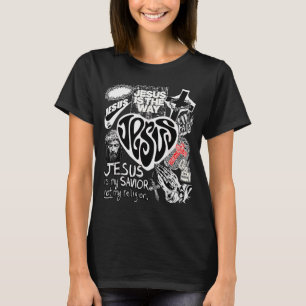 Jesus ist der Weg Christlicher Bibelvers Gott Glau T-Shirt