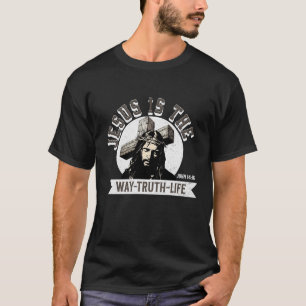 Jesus ist der Weg, die Wahrheit und das Leben T - T-Shirt