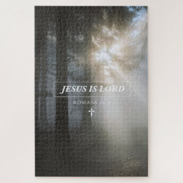 Jesus ist die LORD Römer 10:9 Christliche Bibelver Puzzle